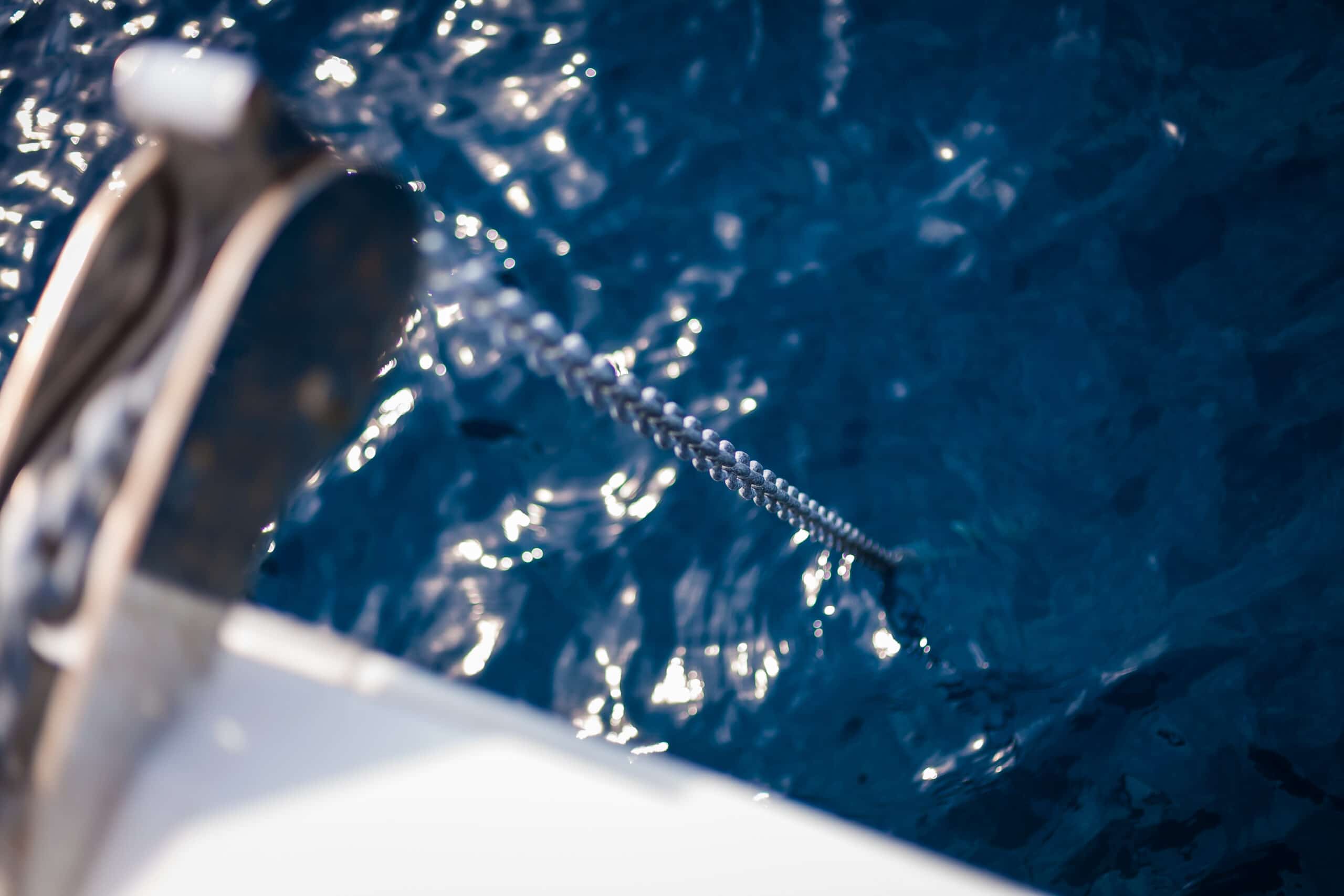 How to safely anchor your boat and operate an anchor windlass