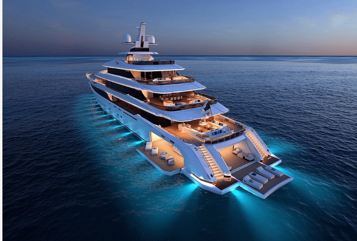 What makes a yacht, MEGA?